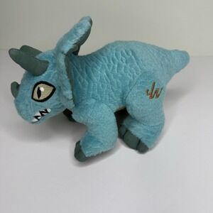 Universal Studios Jurassic World Blue Triceratops Hasbro Plush Dino Dinosaur EUC
